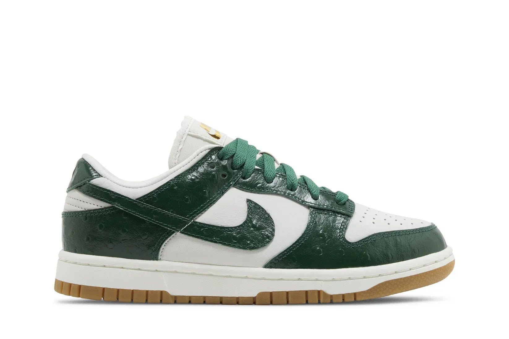 Tênis Nike Dunk Low Green Ostrich Verde vista superior