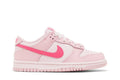 Tênis Nike Dunk Low Triple Pink Rosa vista superior