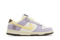 Tênis Nike Dunk Low PRM Lilac Bloom Colorido vista superior