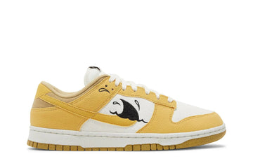 Tênis Nike Dunk Low Sun Club Amarelo vista lateral