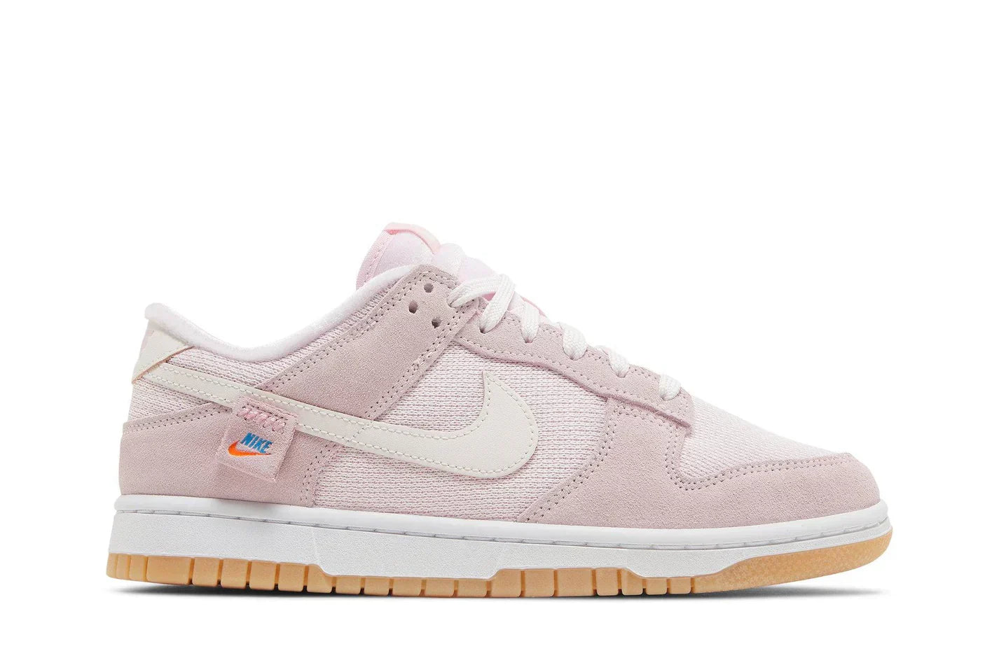 Tênis Nike Dunk Low Teddy Bear Pink Rosa vista superior
