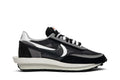 Tênis Nike LD Waffle x Sacai Black Preto vista superior