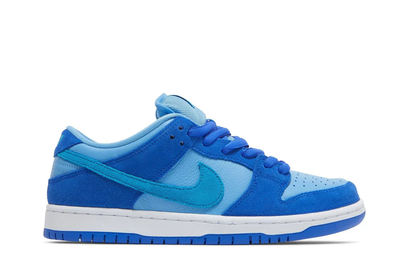 Tênis Nike SB Dunk Low Pro Blue Raspberry Azul vista superior