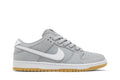 Tênis Nike SB Dunk Low Pro ISO Grey Gum Cinza vista superior