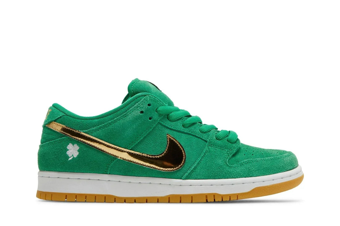 Tênis Nike SB Dunk Low Pro St. Patricks Day Verde vista lateral