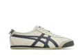 Tênis Onitsuka Tiger México 66 SD Brich Peacoat Bege vista lateral