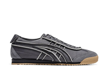 Tênis Onitsuka Tiger Mexico 66 SD Exposed Metropolis Cinza vista lateral