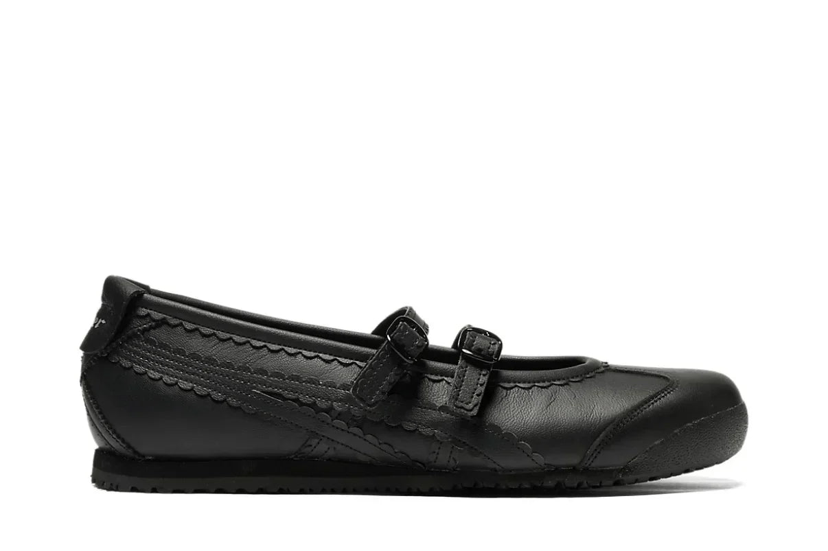 Tênis Onitsuka Tiger Mexico 66 TGRS Triple Black Preto vista superior