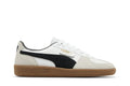 Tênis Puma Palermo Leather White Vapor Grey Gum Cinza vista superior
