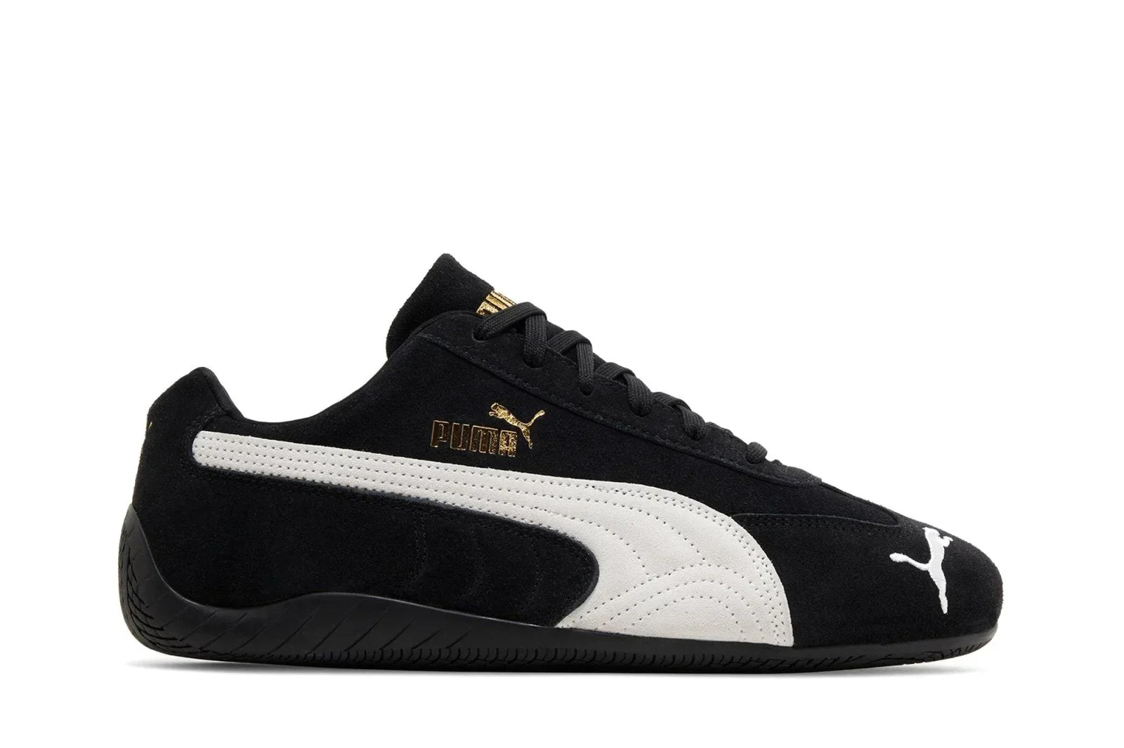 Tênis Puma Speedcat Og Black White Preto vista superior
