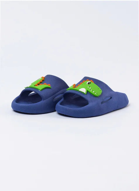 Chinelo Nuvem Marinho Infantil Menino Jacaré
