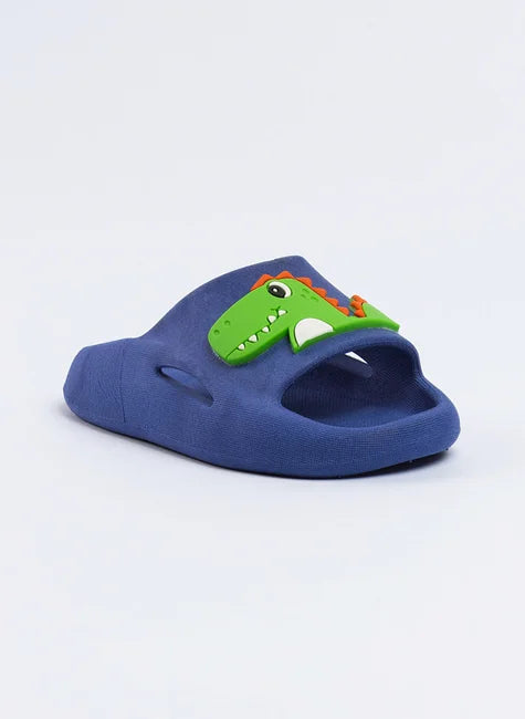 Chinelo Nuvem Marinho Infantil Menino Jacaré
