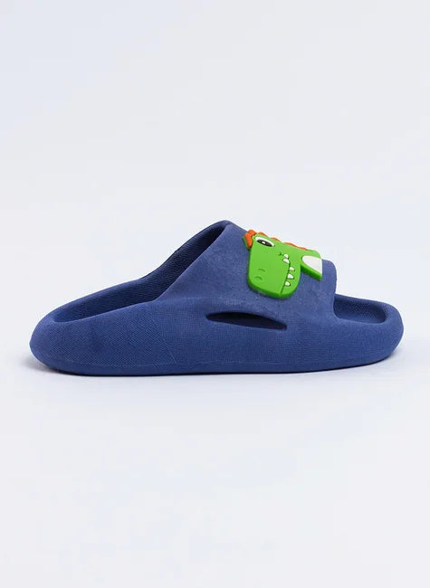 Chinelo Nuvem Marinho Infantil Menino Jacaré