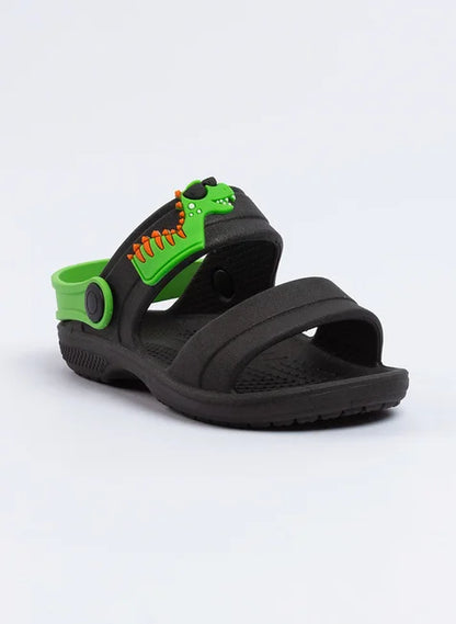 Papete Infantil Menino preto Jacaré de Óculos