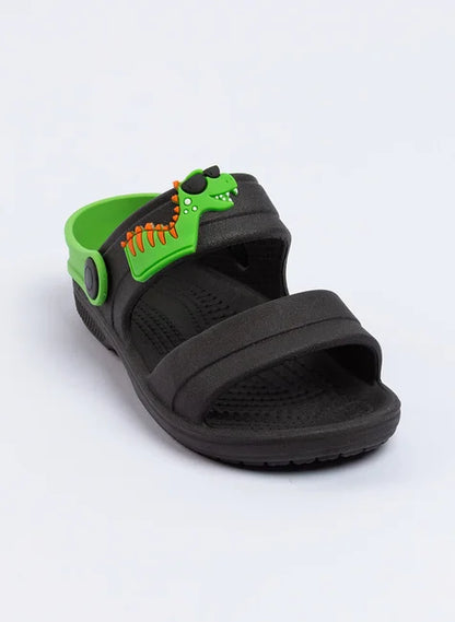 Papete Infantil Menino preto Jacaré de Óculos